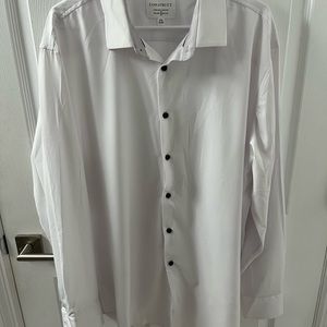 Con.struct white slim fit shirt